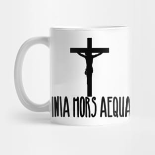 Omnia Mors Aequat Mug